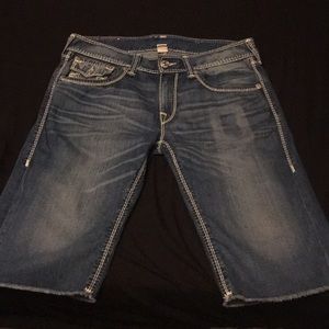 True religion cut off shorts brand new